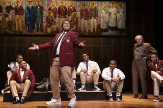 2022 Yale Repertory Theatre (Yale Rep) production of “Choir Boy” by playwright Tarell Alvin McCraney ’07 M.F.A